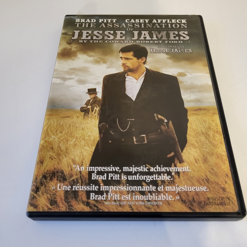 The Assassination of Jesse James by the Coward Robert Ford on DVD